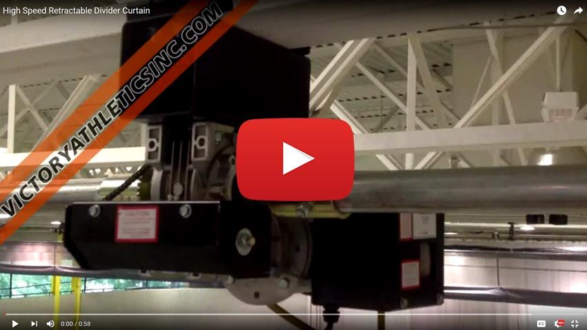 High Speed Retractable Divider Curtain