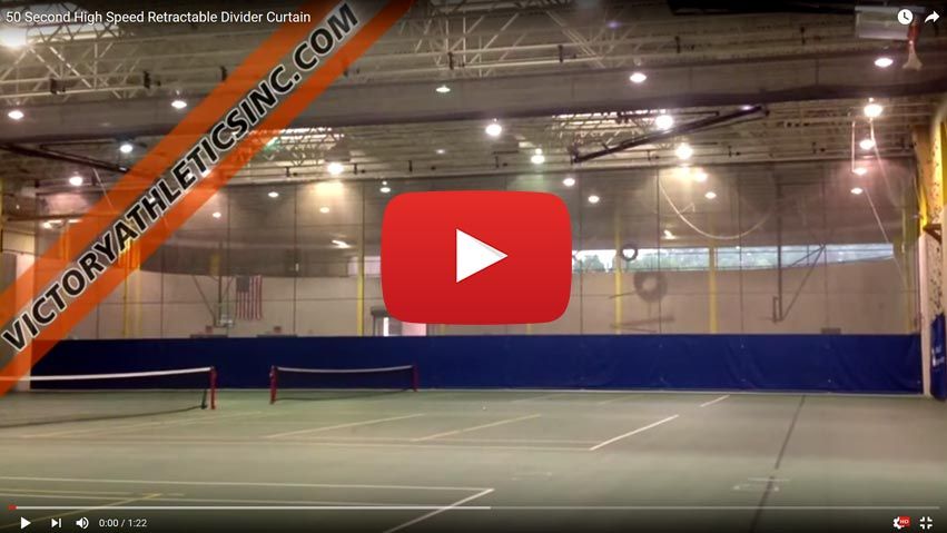 High Speed Retractable Divider Curtain